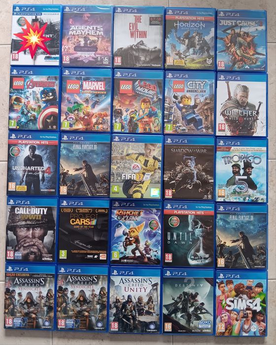 Magníficos Jogos PlayStation 4
