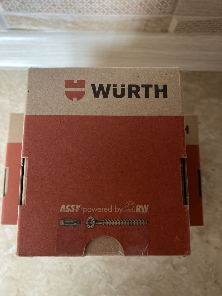 Саморізи шурупи гвинти Wurth Wupofast 4,5*50/24mm