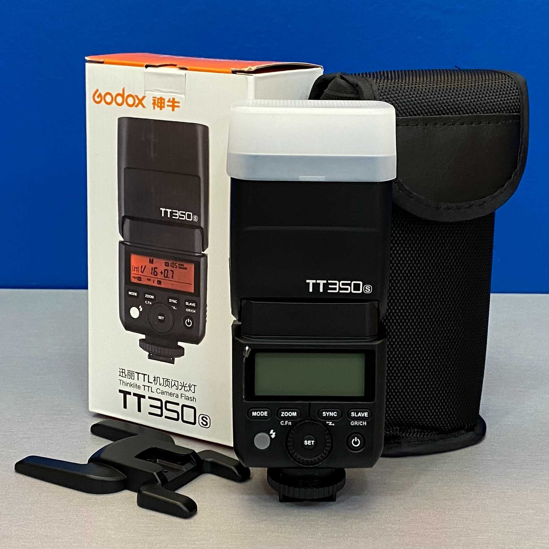 Godox Speedlite TT350-S (Sony) - NOVO - 3 ANOS DE GARANTIA