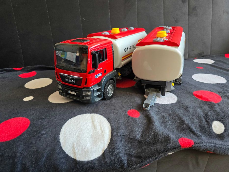 BRUDER ZESTAW 03775,03925 Cysterna MAN + przyczepa