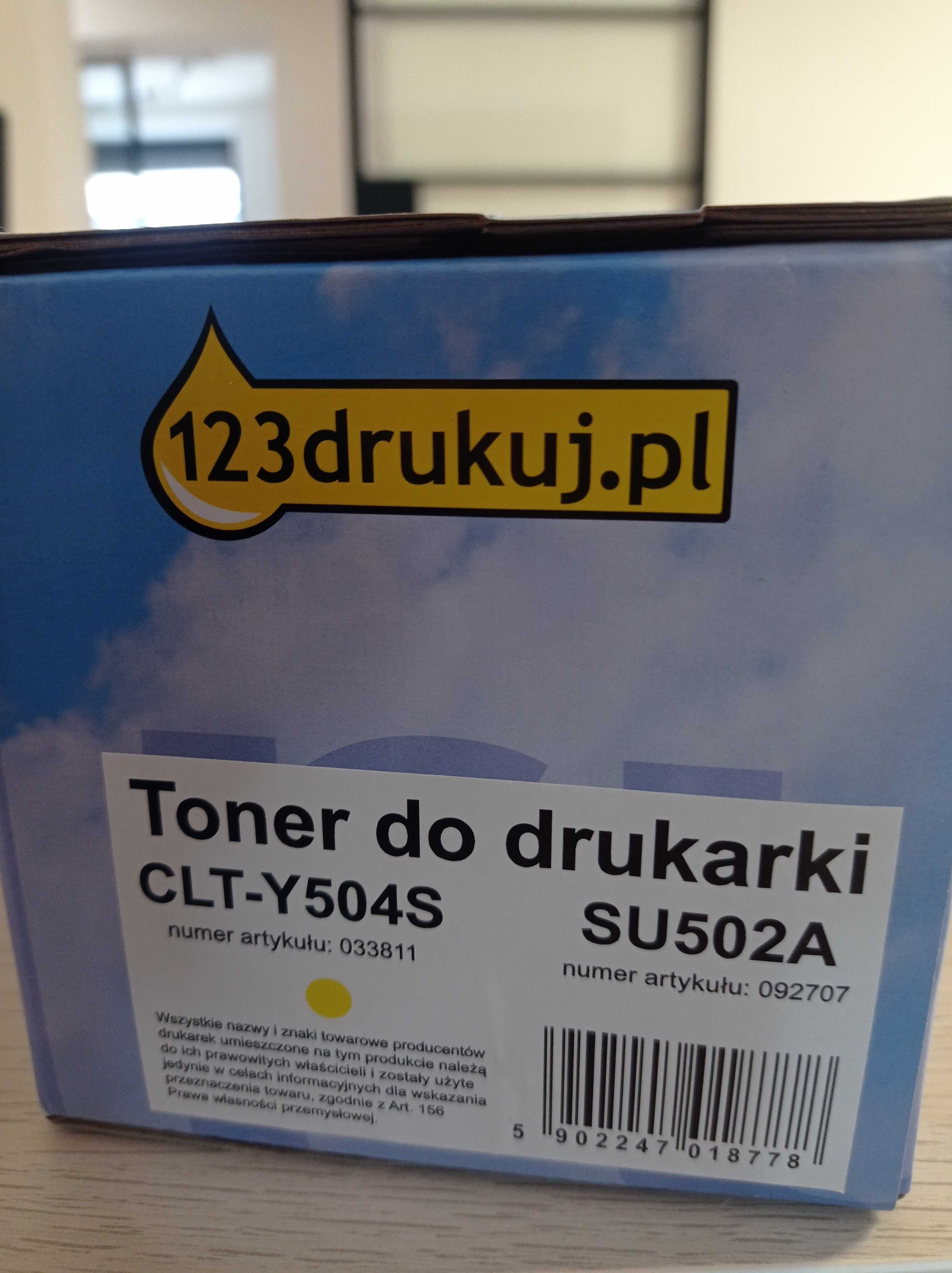 Tonery do Samsung CLT-C504S (HP SU 292A) niebieski, czerwony, żółty