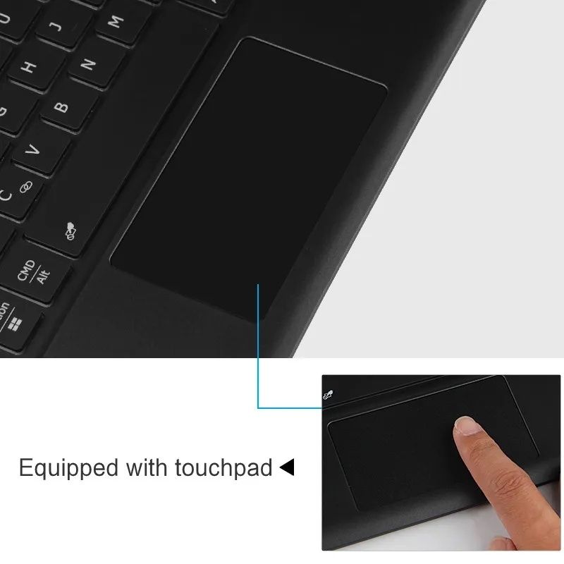 РАСПРОДАЖА! Безпровідна міні клавіатура з TouchPad для ПК, ТВ, планшет
