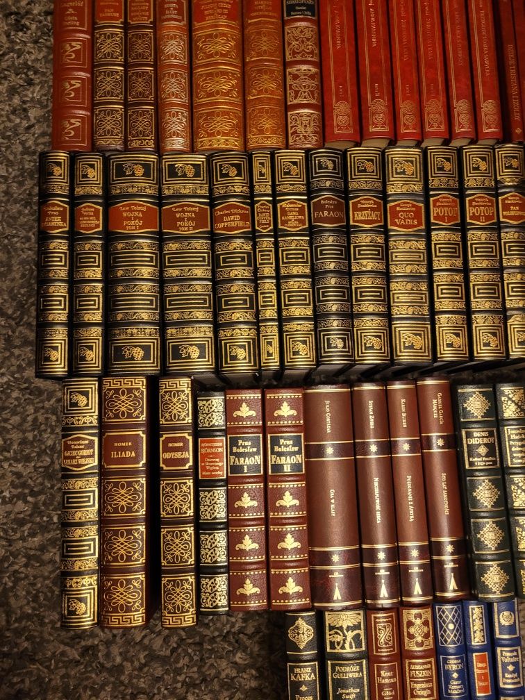 Arcydzieła literatury Polskiej I Światowej Zestaw  116 książek