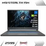 LAPTOP GAMINGOWY MSI Stealth 15M RTX 3060 Intel i7-11370H komputer