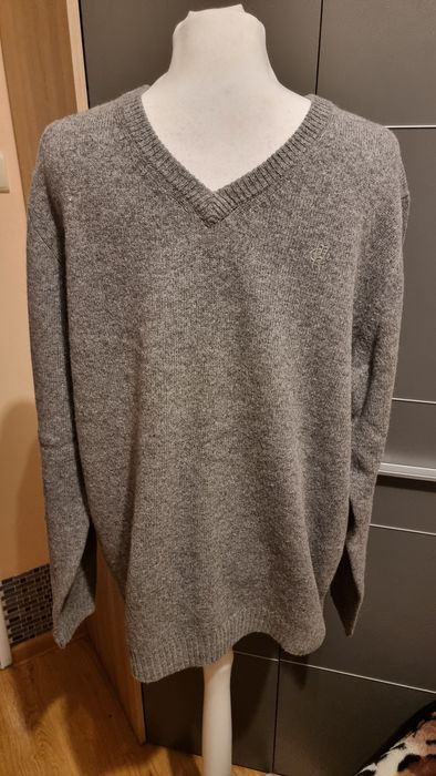 Sweter z wełny jagniecej L/XL