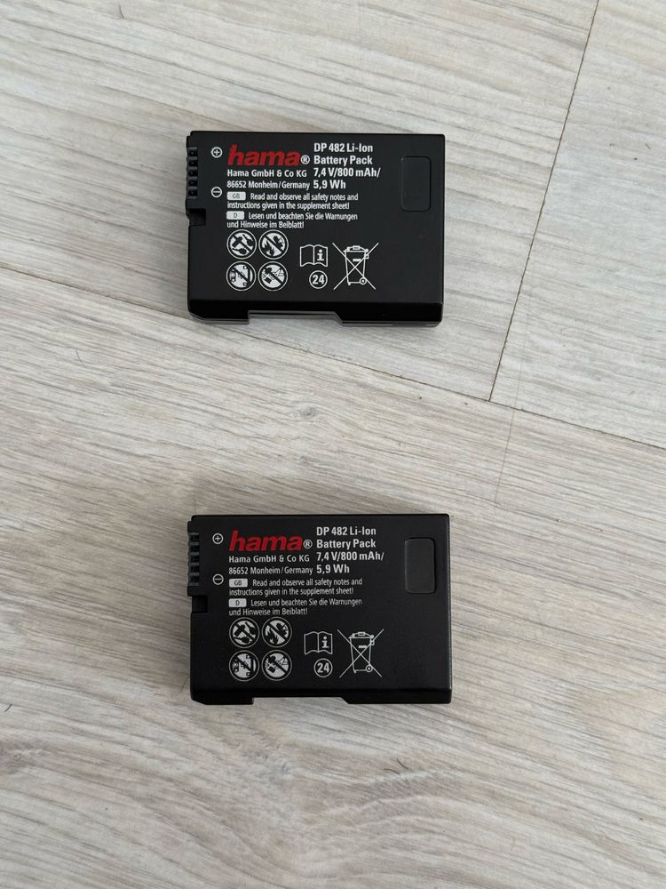 Bateria Hama Li-Ion DP 482 - 2 Unidades