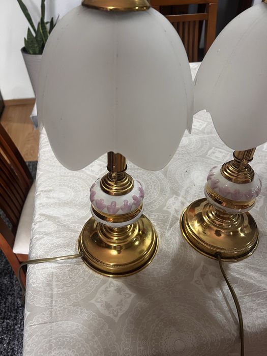 Candeeiro de teto + abajures