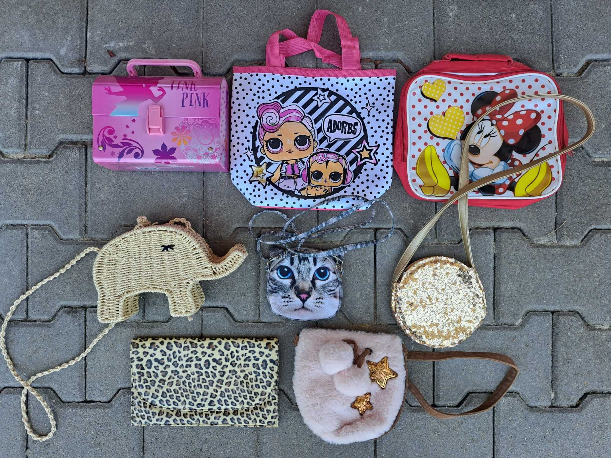 Pakiet zabawek Kamper,Domek,Samolot LOL, Lalki, Torebki, Puzzle, Zamek
