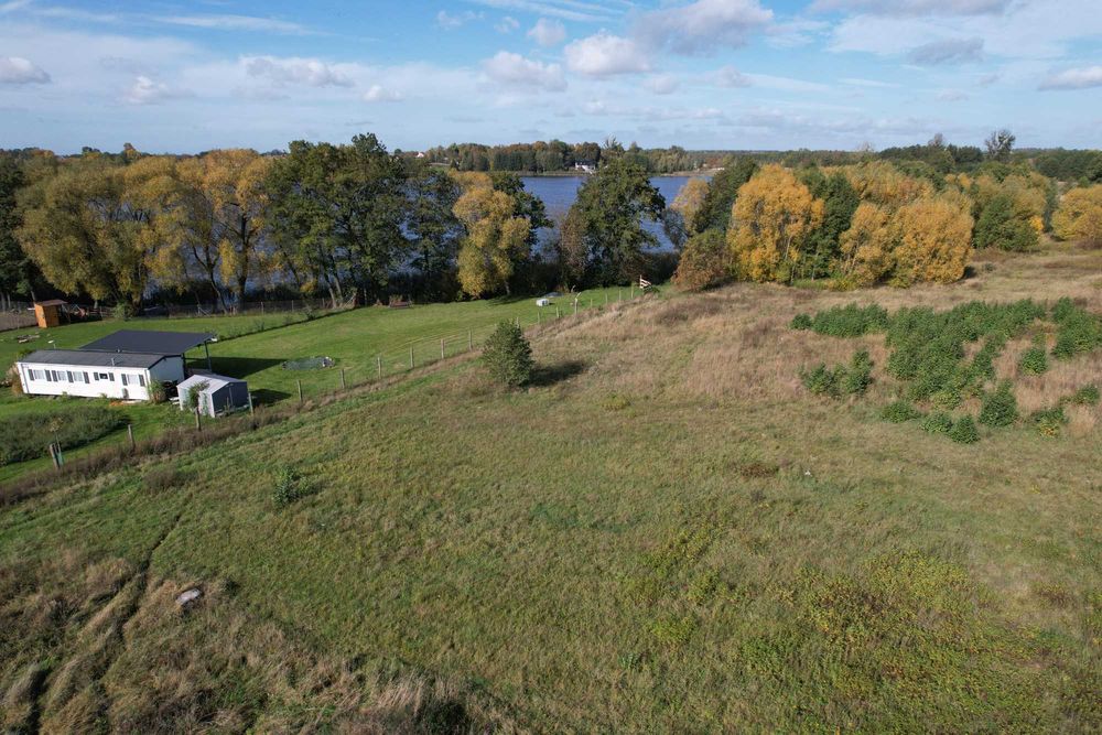 Działka 1173 m2 z pięknym widokiem na Jezioro Brzuskie