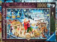 Puzzle "Santa's Christmas Party" 1000 el. Ravensburger