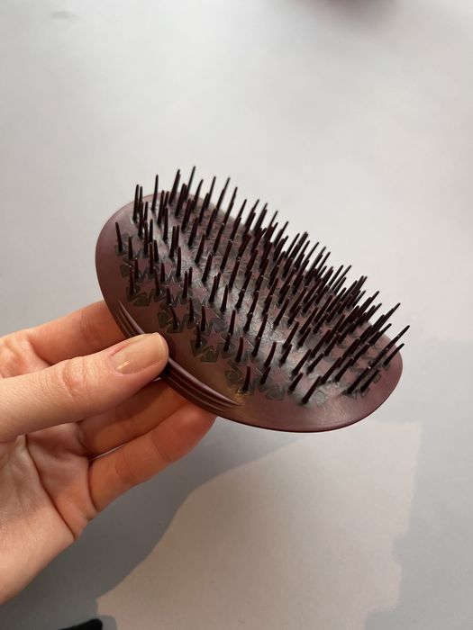 Manta щітка для волосся бургунді