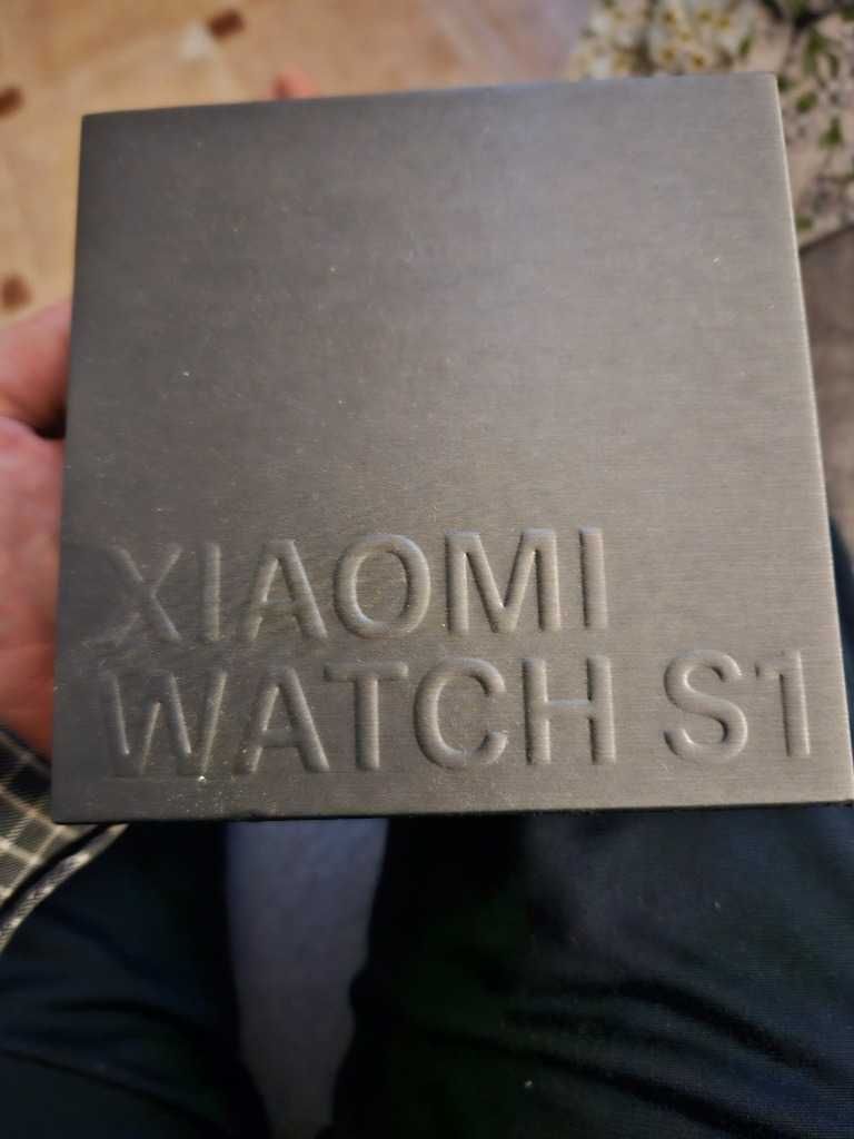 smartwatch xiaomi watch s1 gwarancja czarny 2 paski skórzany i silikon