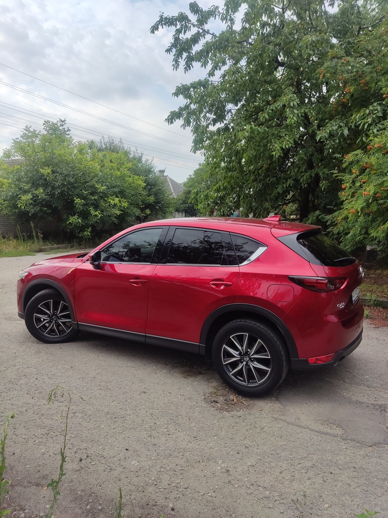 Mazda cx-5 2018 г в. Официал.  Дизель. 2.2 л., 67000 км красный