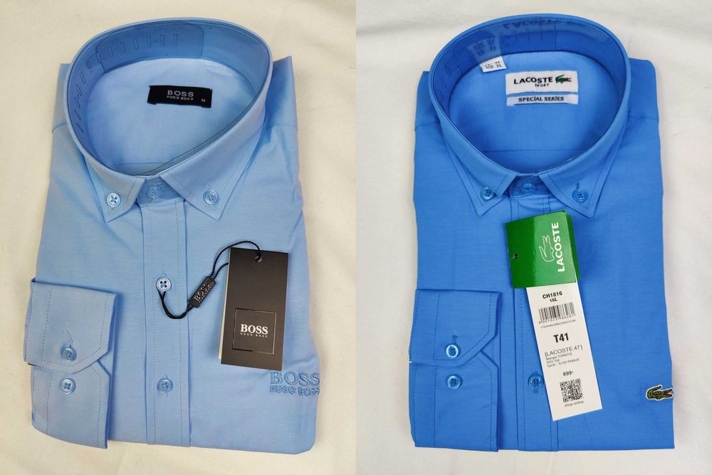 Koszula męska koszule Lacoste Hugo Boss slim nowość