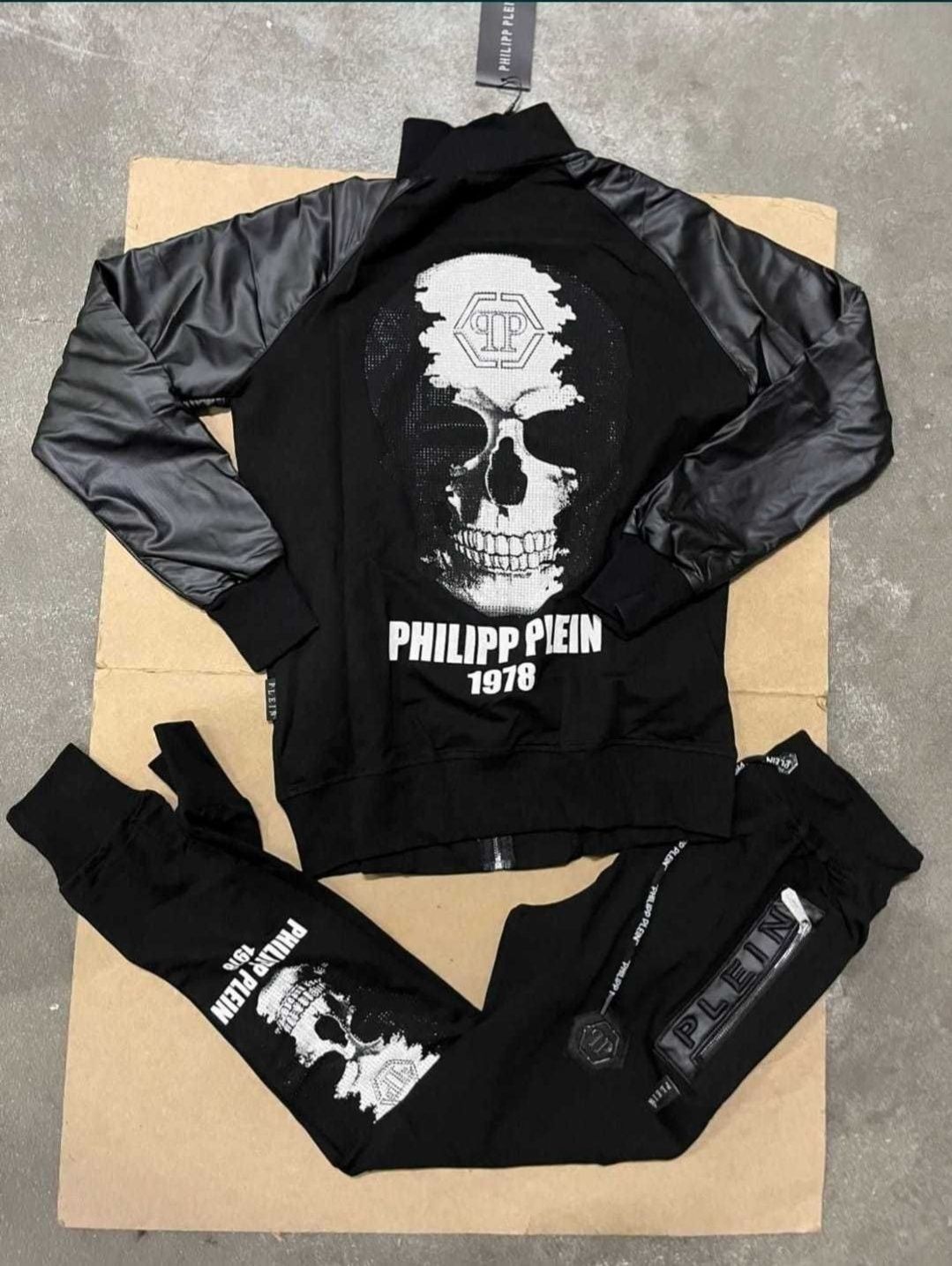 Komplet dres męski Philipp Plein spodnie bluza premium