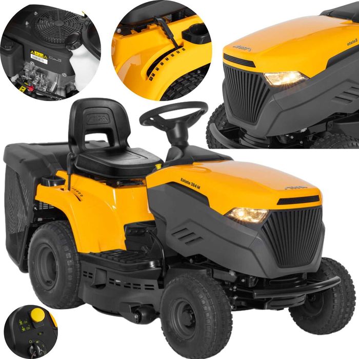 Kosiarka Traktorek Stiga Estate 384M po przeglądzie zerowym