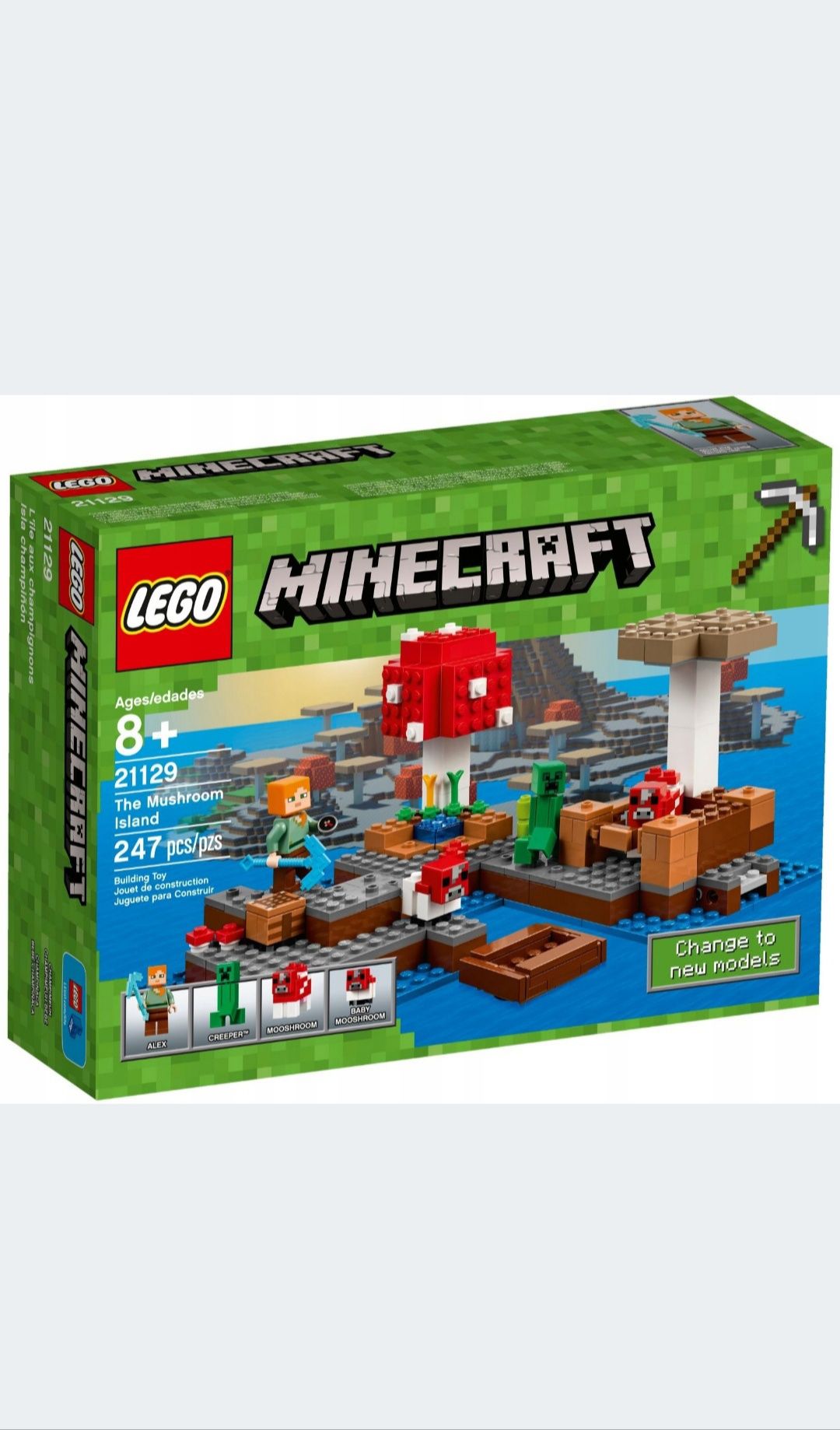 Lego minecraft 21129 Grzybowa wyspa