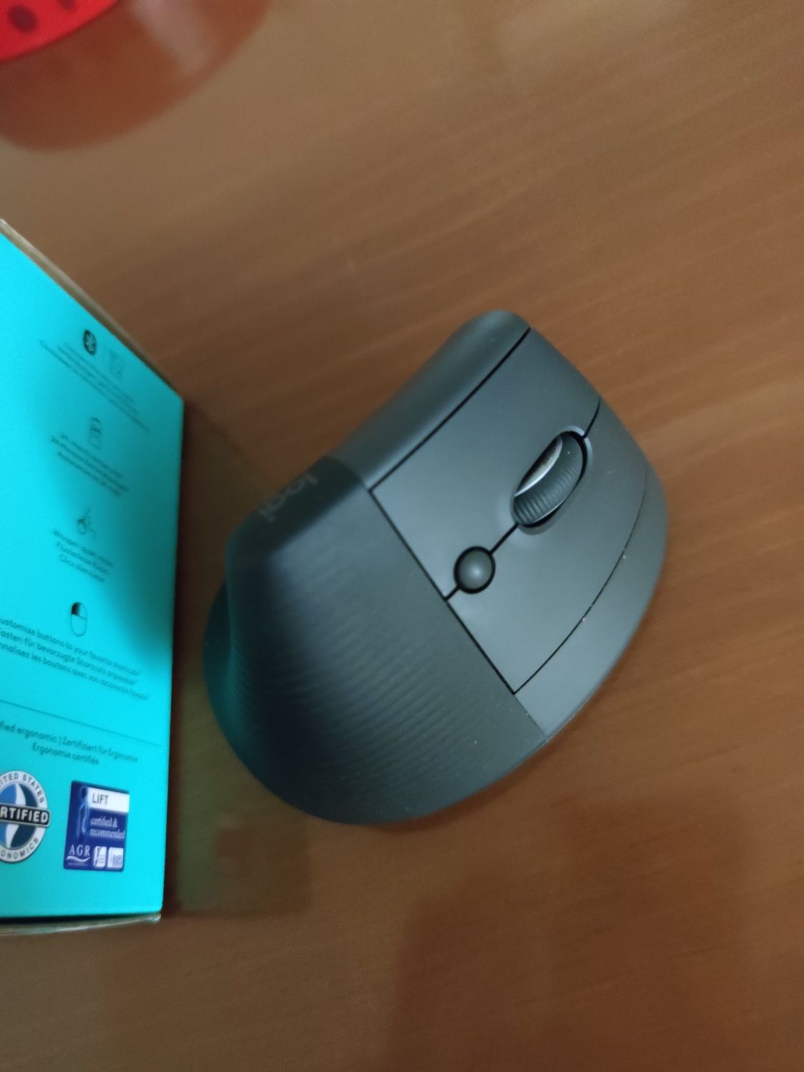 Rato Vertical Logitech Semi-novo