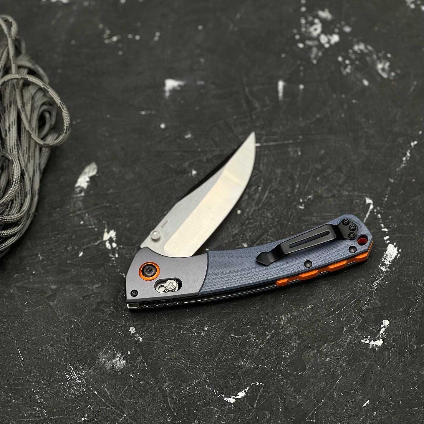 Benchmade CROOKED RIVER 15080, Нож складной, карманный нож, Нож