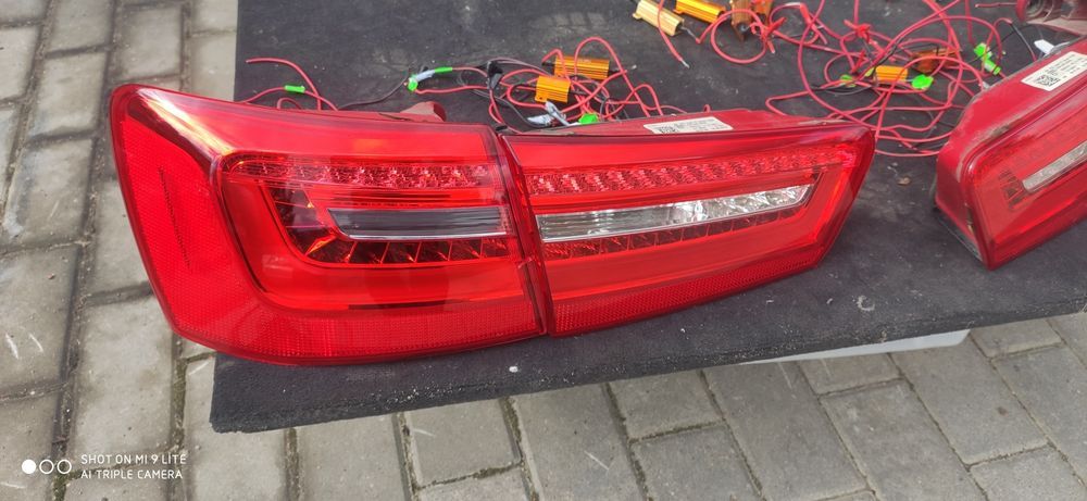 Audi A6 C7 Kombi Komplet 4 lamp tył Led Auto Części Audi Blask Goldap
