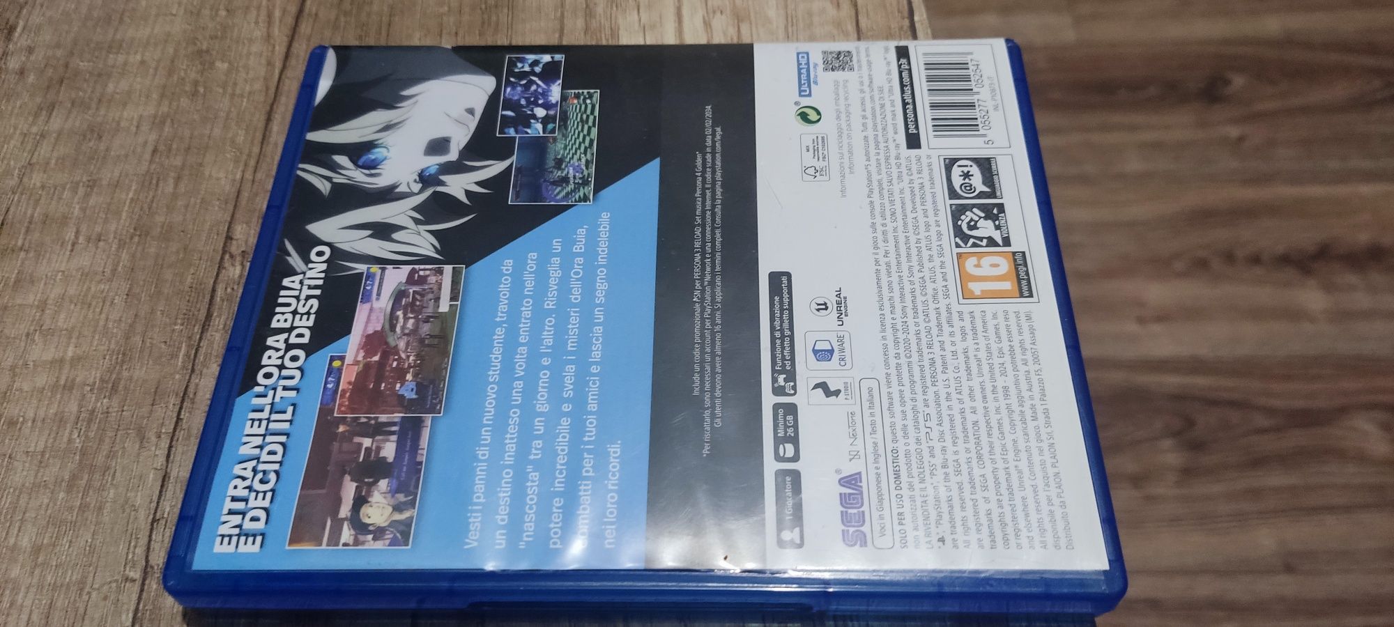 Persona 3 Reload ps5