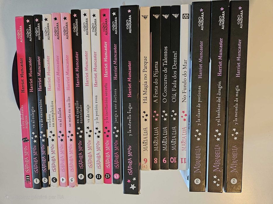 Diversos livros infantis como novos! Isadora moon MariaLua e Mirabella