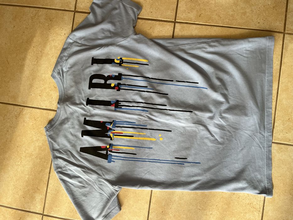 Amiri drip t shirt