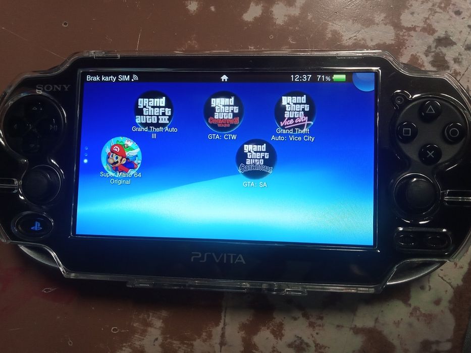 PS Vita OLED 3G Przerobiona