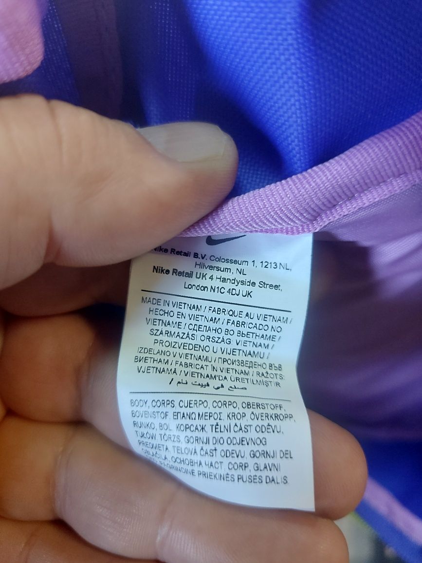 Рюкзак підлітковий Nike Y NK BRSLA JDI MINI BKPK 11L синій
