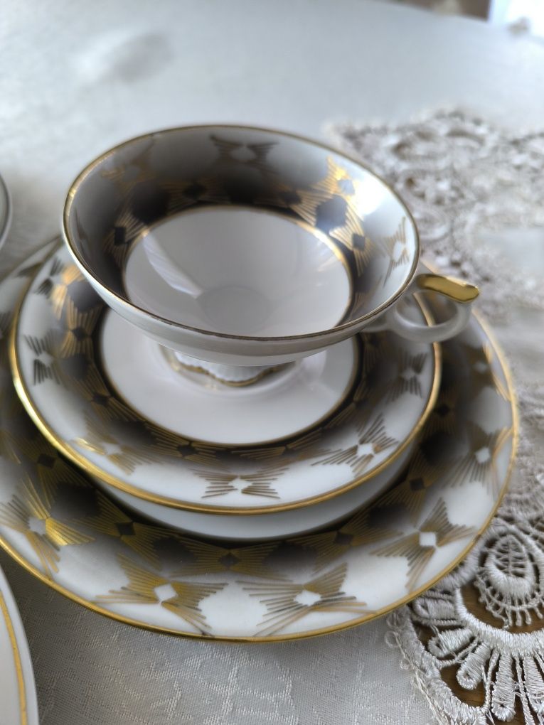 Porcelana Bawaria 3x trio.