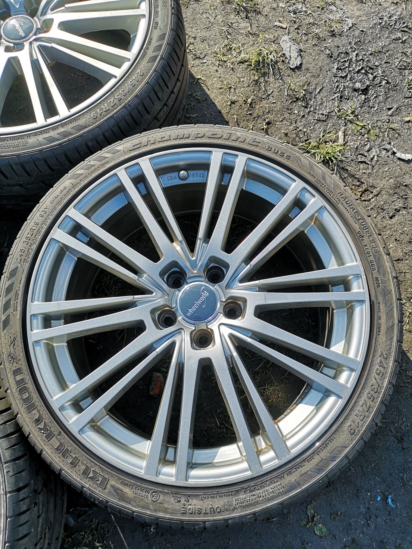 Komplet kół letnich 5x112 19x8,5j et45 Audi VW Skoda itp