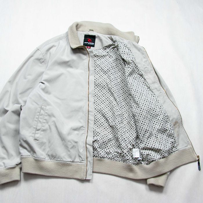 Vintage Rip Curl kurtka bomberka z wysoką stójką XXL