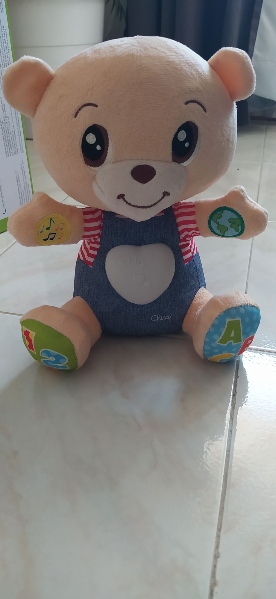 Chicco teddy ursinho das emoções