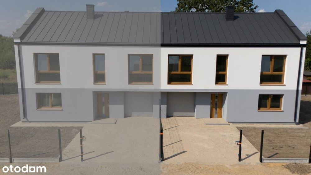 Bliźniak Jaktorów 4 sypialnie + garaż - bezpośrednio