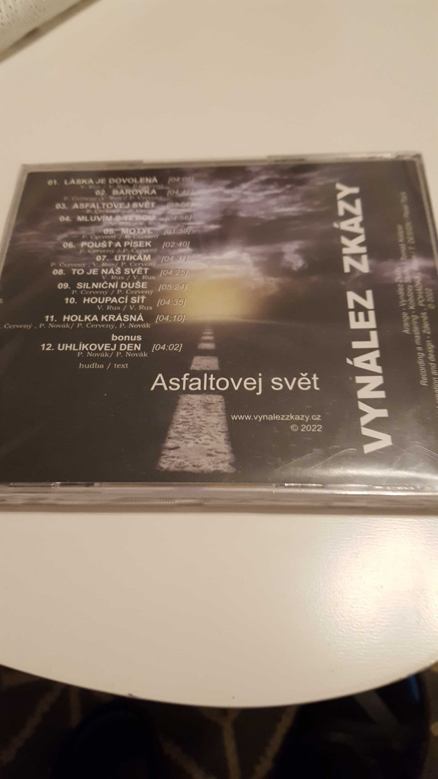 CD płyta produkcji Czeskiej