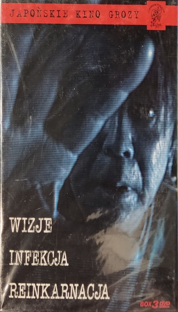 Japońskie kino grozy Wizje Infekcja Reinkarnacja  3dvd