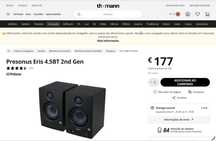 Presonus Eris 4.5BT 2nd Gen Monitores Estudio Ativos