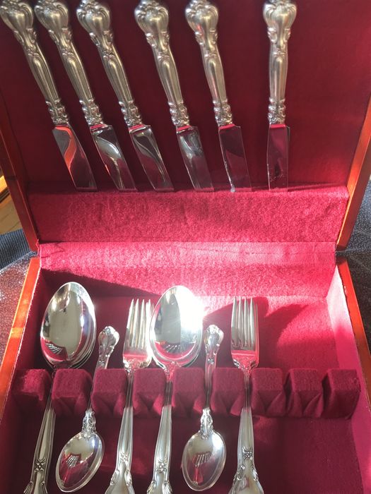 Столовое серебро (925) GORHAM набор 6 персон 24 предмета