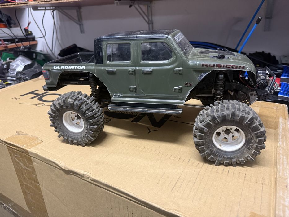 Scale trx4 com extras