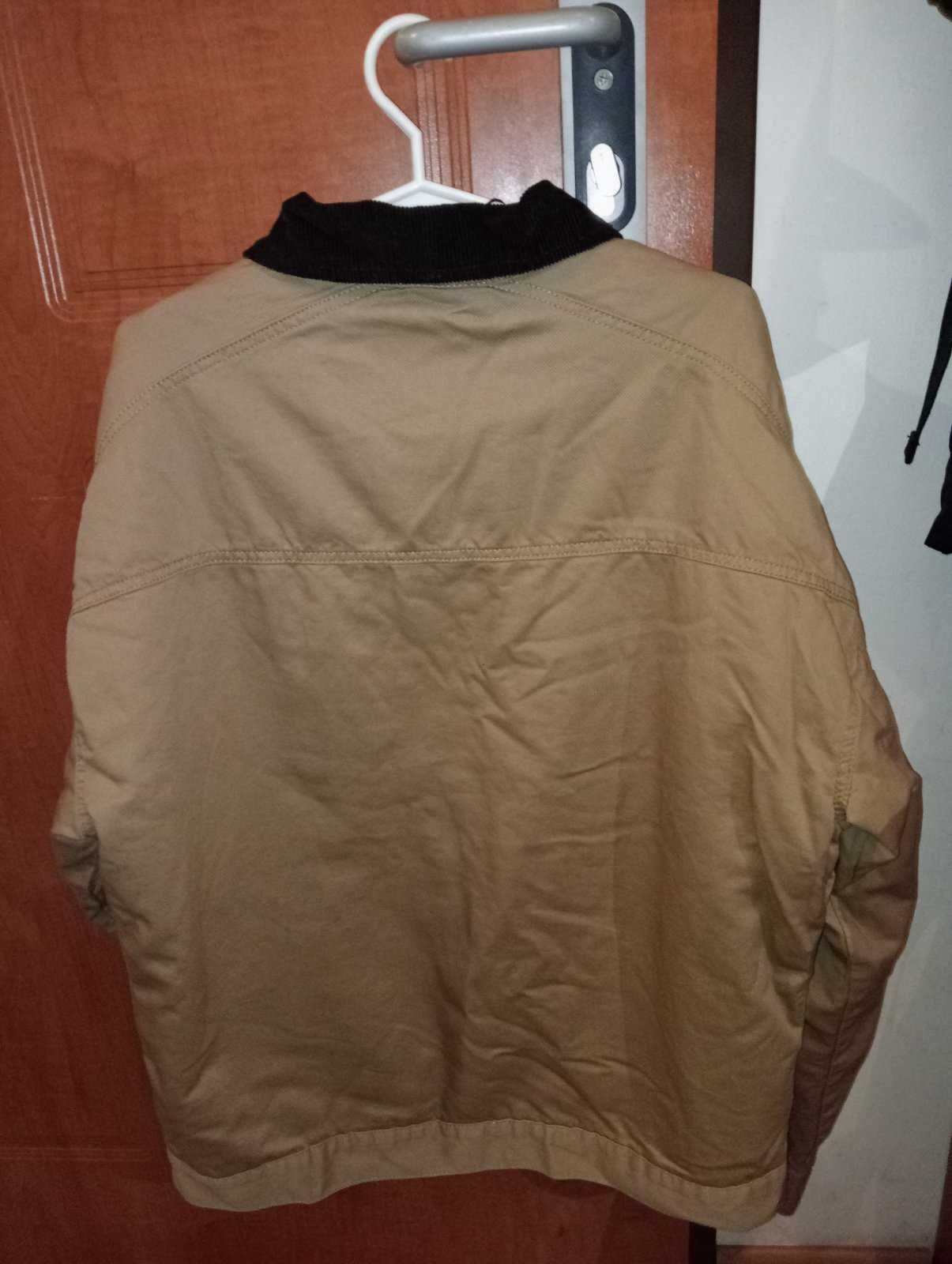 Куртка бомбер с карманами на пуговках размер м (46)