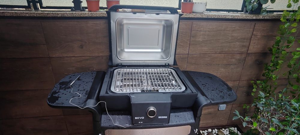 Grelhador eletrico severin