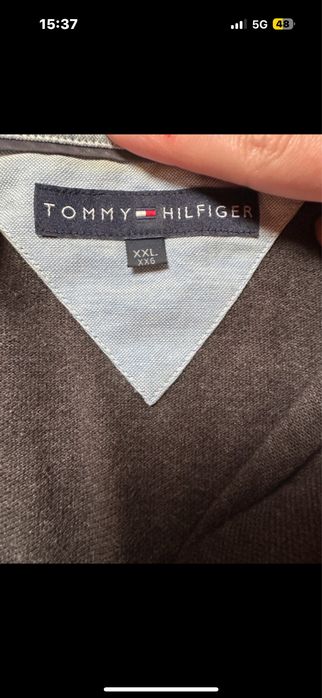 Sweter koszulka polo Tommy Hilfiger xxl
