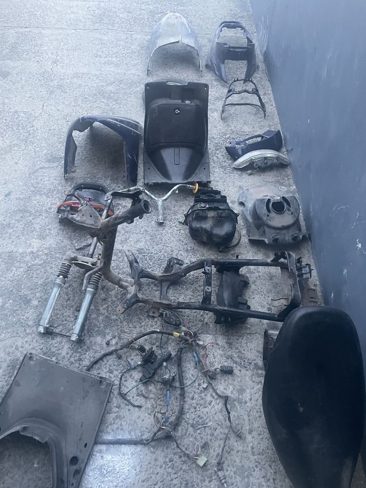 Розбор скутера Yamaha axis 90