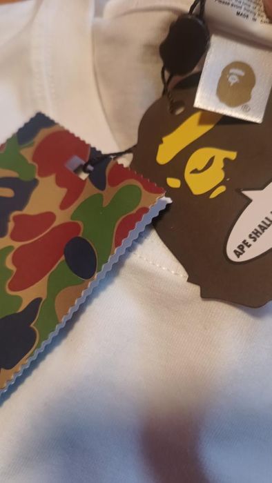 BAPE x OVO Ape Head Tee  Biało Czarna