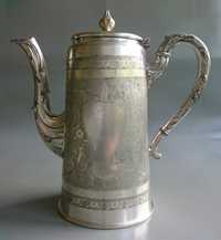 Посеребренный чайник WMF Германия 1880-е