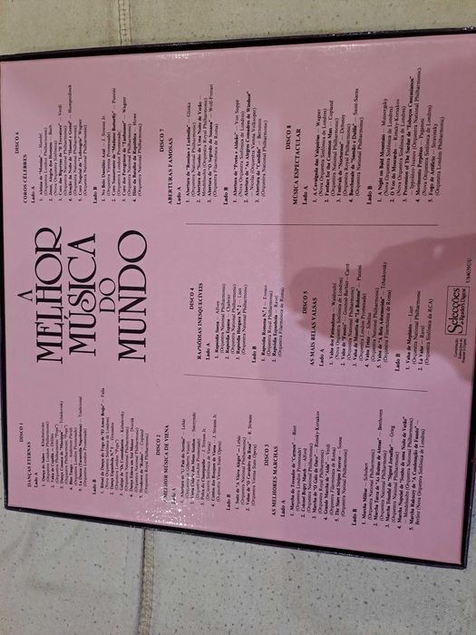 Vinis "A melhor música do mundo"