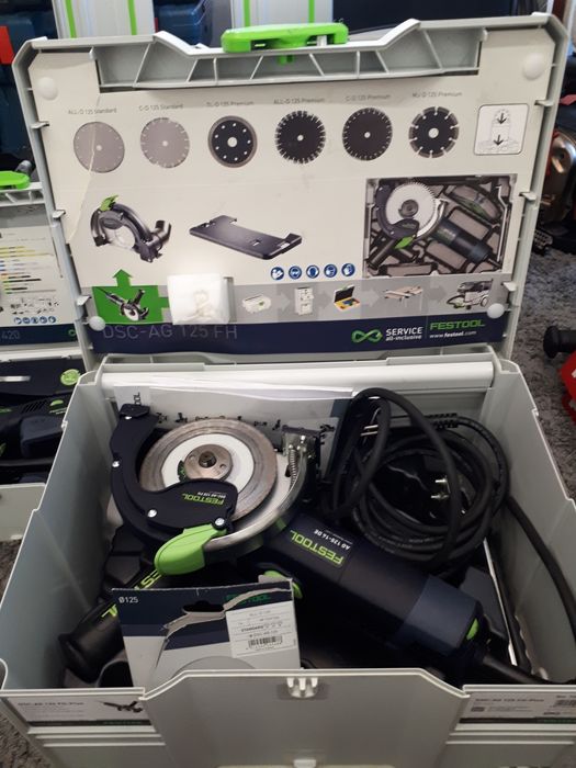 Festool dcc-ag 125fh,festool ag 125-14d Відрізна машина