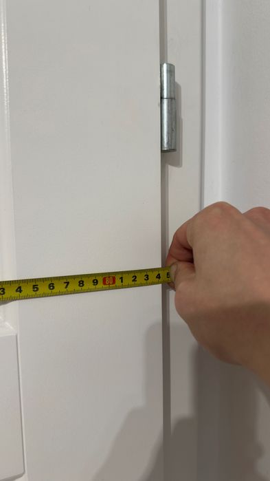 Drzwi Wewnętrzne z Ościeżnicą Po Demontażu