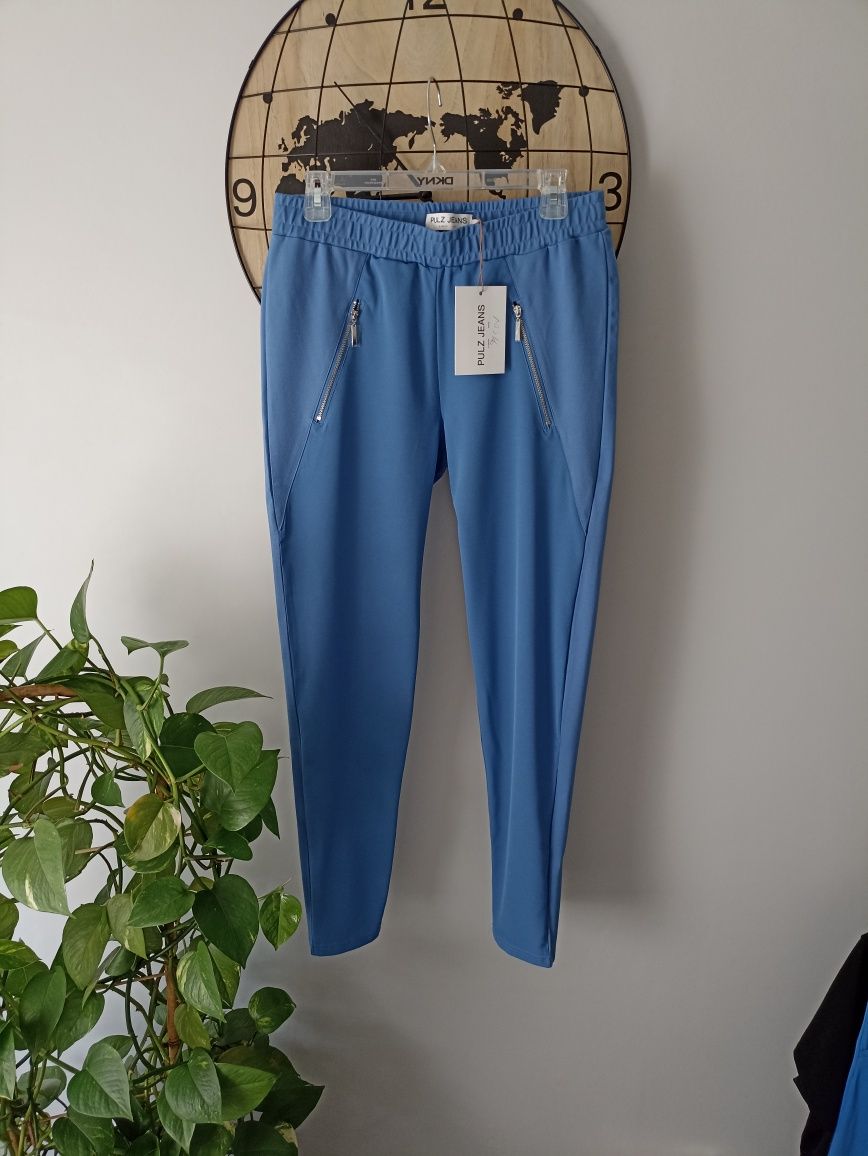 Spodnie niebieskie damskie Pulz Jeans roz.M/L