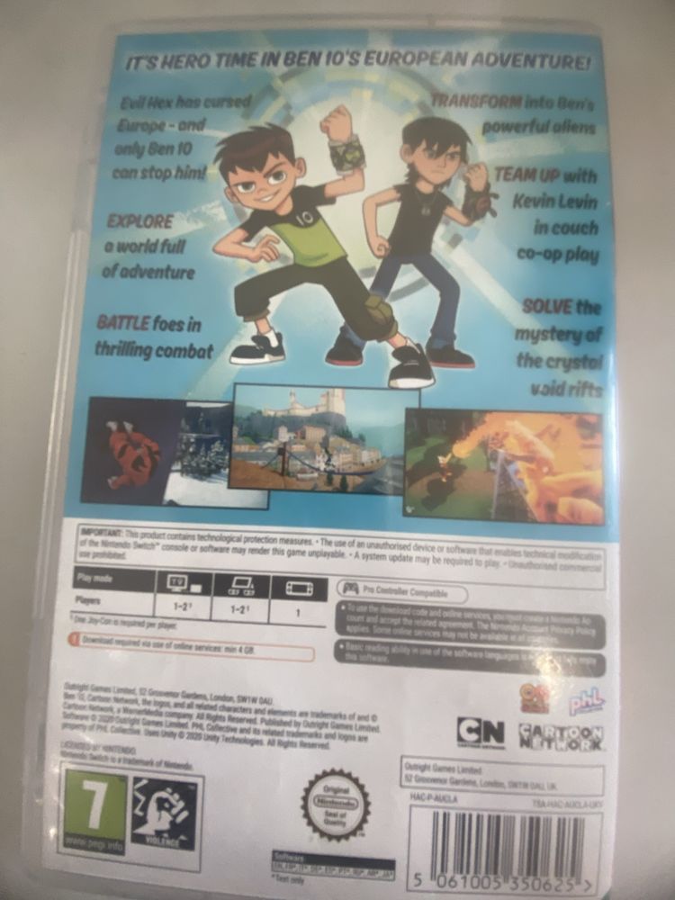 Jogo de nintendo switch ( Ben 10 Power Trip )